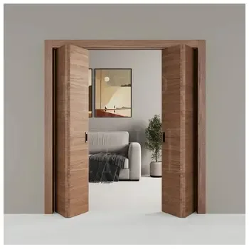 Комплект: K.SISTEM KS-33 для 2-х створчатой складной двери книжка до 60 кг/полотно (трек 3м)