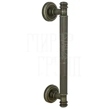 Ручка дверная скоба Extreza "Benito" (Бенито) 275 мм (225 мм) на круглых розетках R01