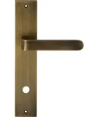 Дверная ручка Extreza Hi-Tech "RUBI" (Руби) 132 на планке PL11