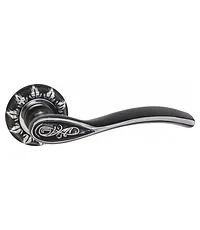 Дверные ручки Renz (Ренц) "Флория" INDH 17-10 на круглой розетке