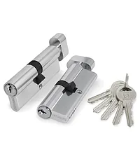 Цилиндровый механизм Fuaro (Фуаро) (100 ZM/90) 1000ZMKnob 90 mm (40+10+40) с вертушкой