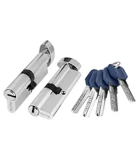 Цилиндровый механизм Punto (Пунто) (Z402/80) Z4002Knob 80 mm (40+10+30) с вертушкой