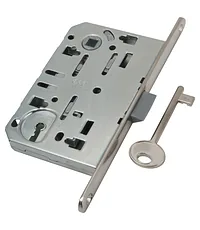 Защелка тихая AGB Mediana Evolution под ключ Буратино без отв. планки