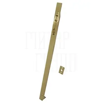 Шпингалет врезной усиленный из латуни SHR710 (25х710 мм)