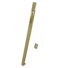 Шпингалет врезной усиленный из латуни SHR250 (25х250 мм)