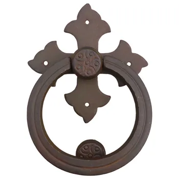 Дверная рчка-гонг(стучалка) кованая стальная Galbusera Art.1700 BATTENTE