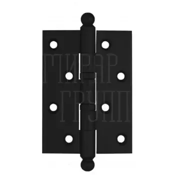 Дверная петля универсальная латунная с круглым колпачком Venezia CRS010