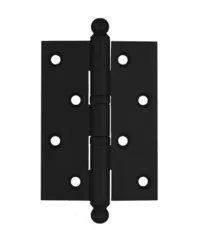 Дверная петля универсальная латунная с круглым колпачком Venezia CRS010