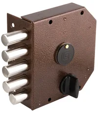 Замок Guardian (Гардиан) накладной ЗВ 20.05 левый ( ЗК.503Н-02) ЗД без ответной планки. /120:501/