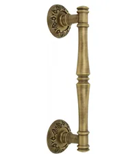 Ручка дверная скоба Extreza "PIERO" на круглых розетках R04