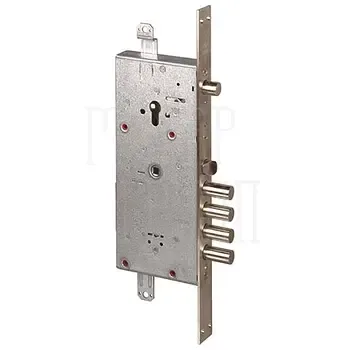 Замок Cisa (Чиза) врезной сувальдный с защёлкой NEW CAMBIO FACILE 57.685.48 (тех. упаковка) ключ 44 мм