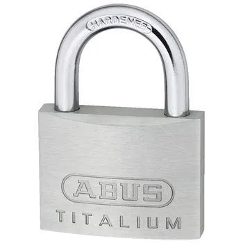 Навесной замок ABUS 726TI/50 B/PLCZHRUS (54TI) TITALIUM (дужка Ø7 мм)