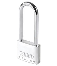 Навесной замок ABUS 727TI/50HB80 B/PLCZHRUS (64TI) TITALIUM (дужка Ø8 мм)