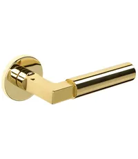 Дверная ручка Extreza STEM-R16-F01 (STEM 135) полированная латунь