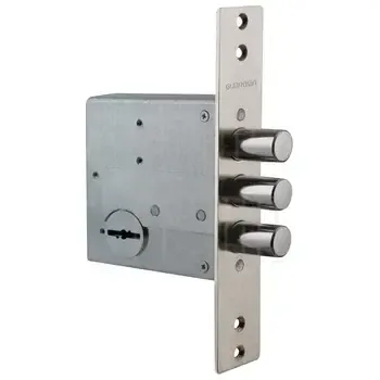 Замок Guardian (Гардиан) врезной сувальдный ЗВ 50.01 4 кл. /123:157/