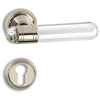 Дверная ручка на розетке Salice Paolo "Diamante" 4480