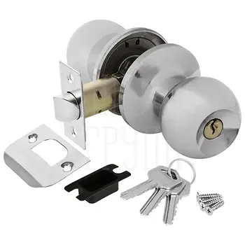 Ручка Ajax (Аякс) защелка DK682 CP-ET (6082 CP-E) (кл./фик.)