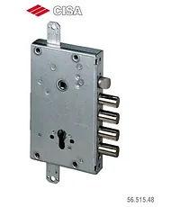 Корпус врезного Cisa (Чиза) замка с защёлкой REVOLUTION PRO 56.515.48 (тех. упаковка)