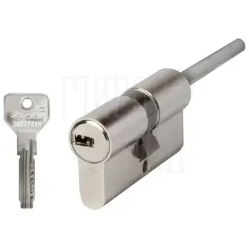 Цилиндр CISA серии ASIX ключ-шток 60 mm (25+10+25)