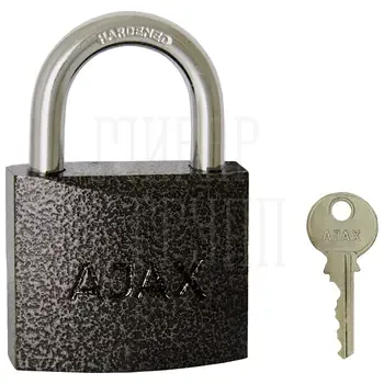 Замок Ajax (Аякс) навесной PD-0150 MS 3 англ. кл.