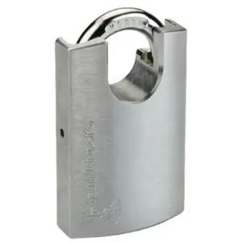 Навесной замок Mul-T-Lock G 55P (MTL600) дужка закаленая сталь + защита дуги