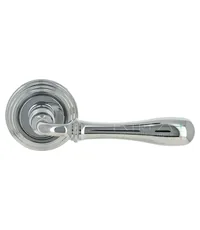 Дверная ручка Extreza "Carrera" (Каррера) 321 на круглой розетке R05