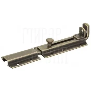 Задвижка стальная усиленная Aldeghi 256 (300 мм) с отверстием под замок