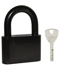 Замок навесной Fuaro (Фуаро) PL-15-70 Black диск. 4 кл. БЛИСТЕР