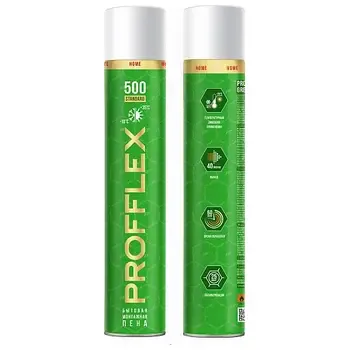 Бытовая монтажная пена PROFFLEX HOME 500 STANDARD универсальная