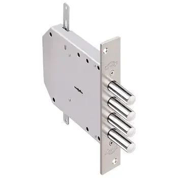 Замок Elbor (Эльбор) врезной сувальдный Базальт 1.05.03 с тягами /00398/