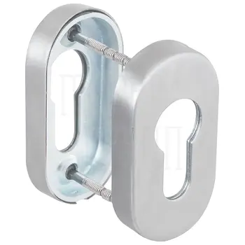 Накладка Fuaro (Фуаро) под цилиндр ET.R.DSS201-02P (DSS-02P-ET) INOX 201 (овальное основание)