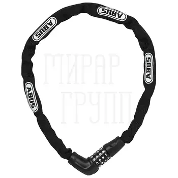 Велозамок Abus STEEL-O-CHAIN 5805C/75 BK кодовый