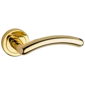 Ручка латунная на розетке Pasini "Dena" 3281 (0037)