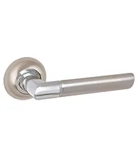 Дверная ручка Punto (Пунто) на круглой розетке "UNI" ZR