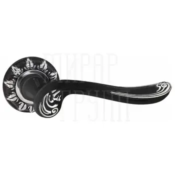 Дверные ручки Renz (Ренц) "Глория" INDH 61-10 на круглой розетке