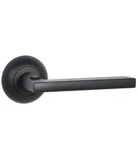 Дверная ручка Ajax (Аякс) "POLO" JR на круглой розетке (R.JR54.POLO TECH/IND)