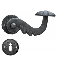 Дверная ручка кованая раздельная Galbusera ART. 27 "KITZBUEL"