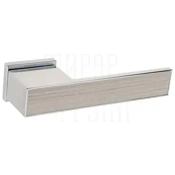 Дверная ручка Fratelli "COSMO NATURA SOLE" 6 на прямоугольной розетке