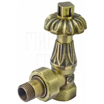 Вентиль Carlo Poletti "Artistic" термостатический угловой 3/4