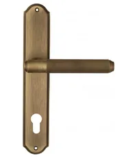 Дверная ручка Venezia "EXA ZIG" на планке PL02