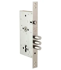 Корпус Kale kilit (Кале килит) врезного цилиндрового замка с защёлкой 252/R w/b