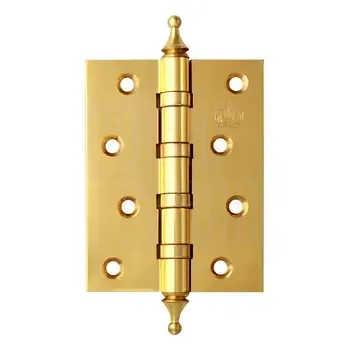 Петля дверная CORONA A4 100 мм (латунь)