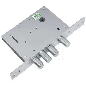 Замок Guardian (Гардиан) врезной сувальдный с задвижкой ЗВ 30.04 4 кл. (длинный кл. 59 мм) /123:185:2/