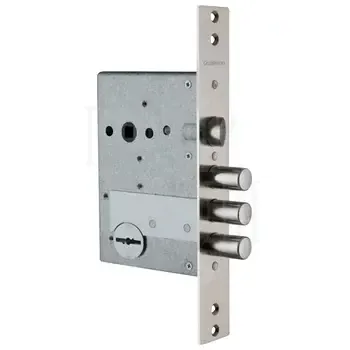 Замок Guardian (Гардиан) врезной сувальдный с защёлкой ЗВ 50.11 4 кл. /123:125/