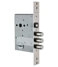 Замок Guardian (Гардиан) врезной сувальдный с защёлкой ЗВ 50.11 4 кл. /123:125/