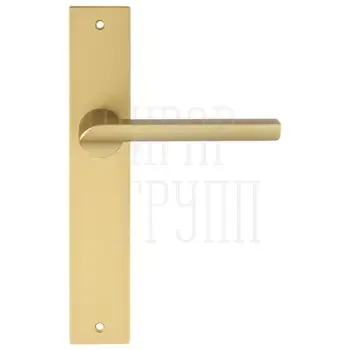 Дверная ручка Extreza Hi-Tech "SANTA" 128 на планке PL13