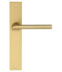 Дверная ручка Extreza Hi-Tech "SANTA" 128 на планке PL13