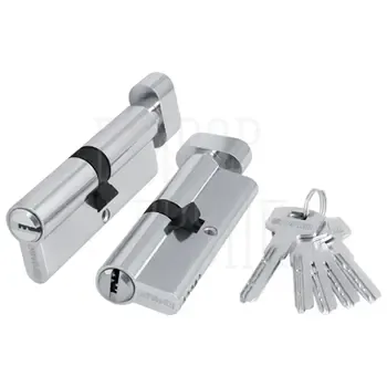 Цилиндровый механизм Fuaro (Фуаро) (200 ZM/100) 2000 ZMKnob 100 mm (60+10+30) с вертушкой