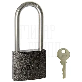 Замок Ajax (Аякс) навесной PD-0163-L (PD-01-63-L) 3 key англ.