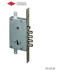 Корпус врезного Cisa (Чиза) замка с защёлкой REVOLUTION PRO 56.535.48 (тех. упаковка)